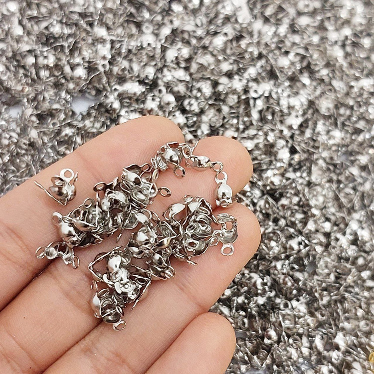 گره مخفی کن نقره ای(حداقل ۵۰ گرم)
